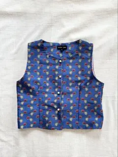 [美品] sister jane 花柄ノースリーブベスト　BEAMS