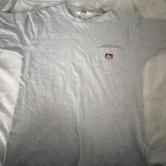 BEN DAVIS グレー ポケットTシャツ