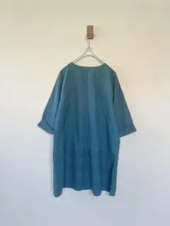 conges payes　綿麻刺繍チュニックワンピース　アデュートリステスのサムネイル