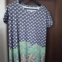 ☆【タグ付未使用】希少 フランシュリッペ ハニカム柄 ノースリーブ