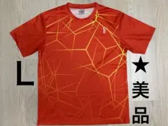［ゴーセン］テニス　バドミントン　ユニTシャツ　レッド　昇華Tシャツ　JPT58のサムネイル