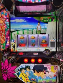 [動作確認済み美品]パチスロ実機 偽物語　コイン不要機のサムネイル