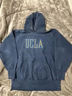 90s チャンピオン　リバースウィーブ　UCLA 刺繍　XL ネイビー　usa製
