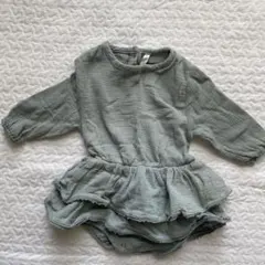 Quincy Mae フリルロンパース 12-18m