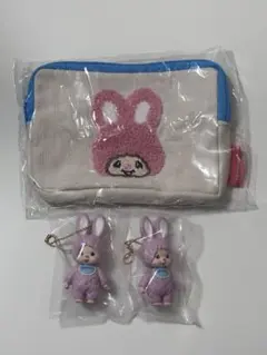 モンチッチ チムたん ガチャガチャ マスコットキーチェーン さがらポーチ
