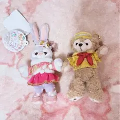 ディズニー ステラルー　ダッフィーぬいぐるみバッチ2019 クリスマス サンリオ