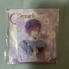 中国限定 Uki Violeta 潮玩星球コラボカフェ 楽園巡遊アクキー