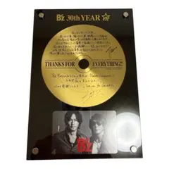 B'z 30th YEAR 記念プレート　留め具有　傷あり B'z 30th YEAR 記念プレート 留め具有 傷あり - メルカリ