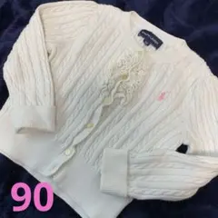 【値下げ♡早い者勝ち】♡ラルフローレン カーディガン90