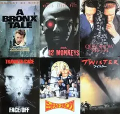✨映画プログラム（1992年〜1997年）コレクション✨レトロ推奨品６冊セット！