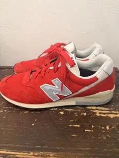 New Balance 996 レッド スニーカー