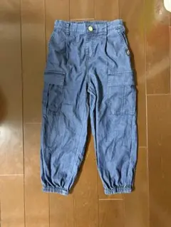 ひめ様専用　カーゴパンツ デニムブルー 120cm