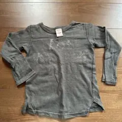 DENIM DUNGAREE 長袖カットソー S-MEDIUM グレー 120