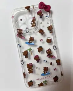 ハローキティ 日焼けキティ スマホケース
