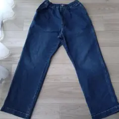MPS ダークブルー ロングパンツ 4ポケット