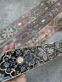 インド刺繍リボン