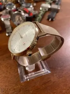 【珍品】Paul Smith ゴ一ルド　アナログ腕時計