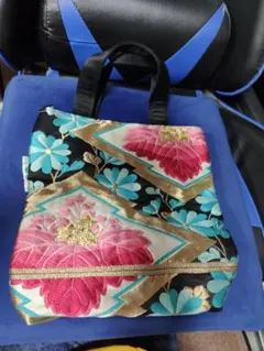 花柄トートバッグ