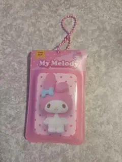 マイメロ 缶バッジキーホルダー