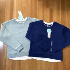 キッズ　長袖　トレーナー　2枚セット　130㎝