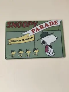 スヌーピー SNOOPY PARADE ブリキ看板 メタルプレート