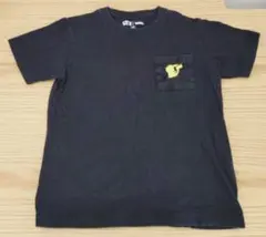 ポケモン Tシャツ ブラック 130