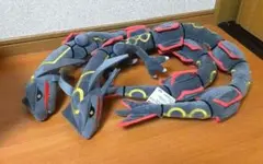 【ポケモン】黒いレックウザ　ぬいぐるみ　めちゃもふぐっと◆新品