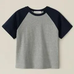OHOTORO Scheme Raglan T-Shirt navy ラグラン