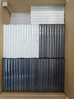 DVD　トールケース　中古　黒白クリア混在　113枚　11