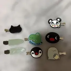 前髪クリップ 8個セット　ヘアピンまとめ売り