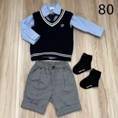 アカチャンホンポ ベビー服 フォーマル 男の子 80