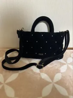 フェイラー　ユニ　ハンドバッグ　ブラック