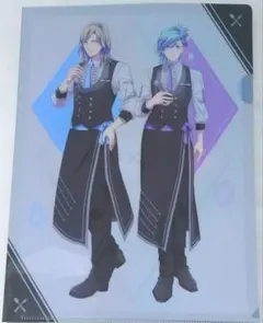 うたの☆プリンスさまっ♪　タブナイ　ココス　クリアファイル　美風藍＆カミュ