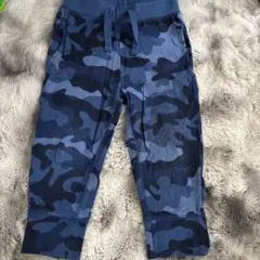 GAP 迷彩柄パンツ（ブルー ネイビー系）