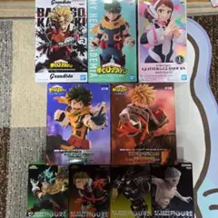 Aセット 僕のヒーローアカデミア プライズフィギュア 9体セット