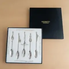 MIKIMOTO パール付き 楽器モチーフ フォーク 5本 箱付 - メルカリ