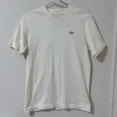 Lacoste クリーム　Tシャツ