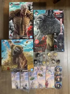一番くじ 進撃の巨人 〜それぞれの決意〜 A,B,D,ラストワン 他