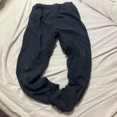 訳あり　UNIQLO ウォーム　イージー　パンツ　ブラック　160