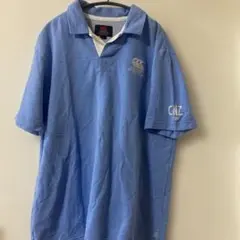 カンタベリー　Canterbury ポロシャツ メンズ ライトブルー　Lサイズのサムネイル