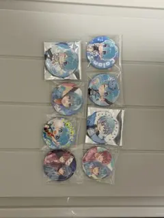 キャラクター缶バッジ 8個セット