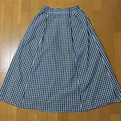 アースミュージックアンドエコロジー　フレアスカート　ロングスカート　フリーサイズ