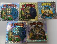 ビックリマンシール 聖霊アリババ 他 5枚セット