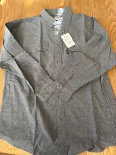 COMFORTABLE ONE グレー 長袖シャツ