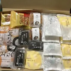 薩摩蒸気屋　かすたどん、栗パイ、福参りいも、油で揚げないどうなつ他セット　全18