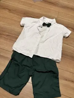 110cm フォーマル子供服 ボウタイ付き 5Y