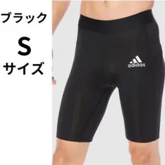 S サイズ アディダス サッカー スポーツ タイツ 黒 adidas スパッツ