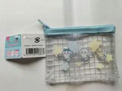 ちいかわ ミニメッシュポーチ ブルー　トイレのサムネイル