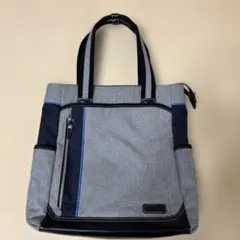 Crocodile トートバッグ グレー ネイビー　ブラックのサムネイル