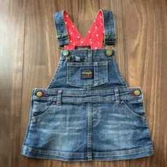 Wrangler ジャンバースカート 90cmのサムネイル